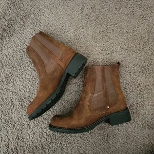 Clarks Brown Ankle Boots